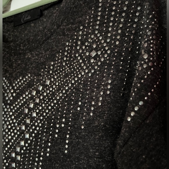 Elodie Knit Embellished Top - Picture 2 of 3